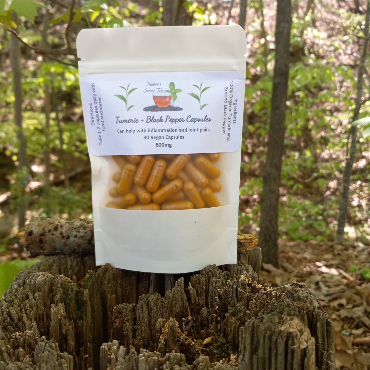 Turmeric and Black Pepper Capsules