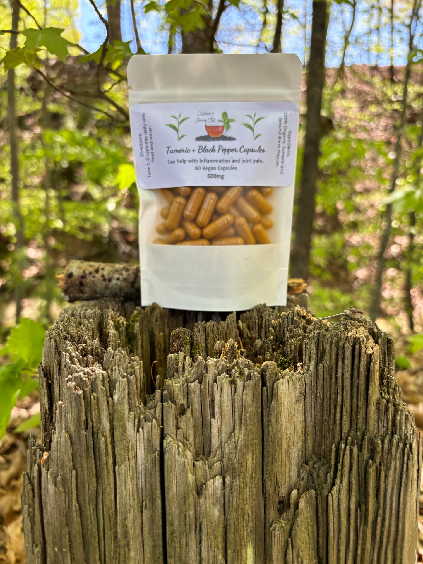 Turmeric and Black Pepper Capsules