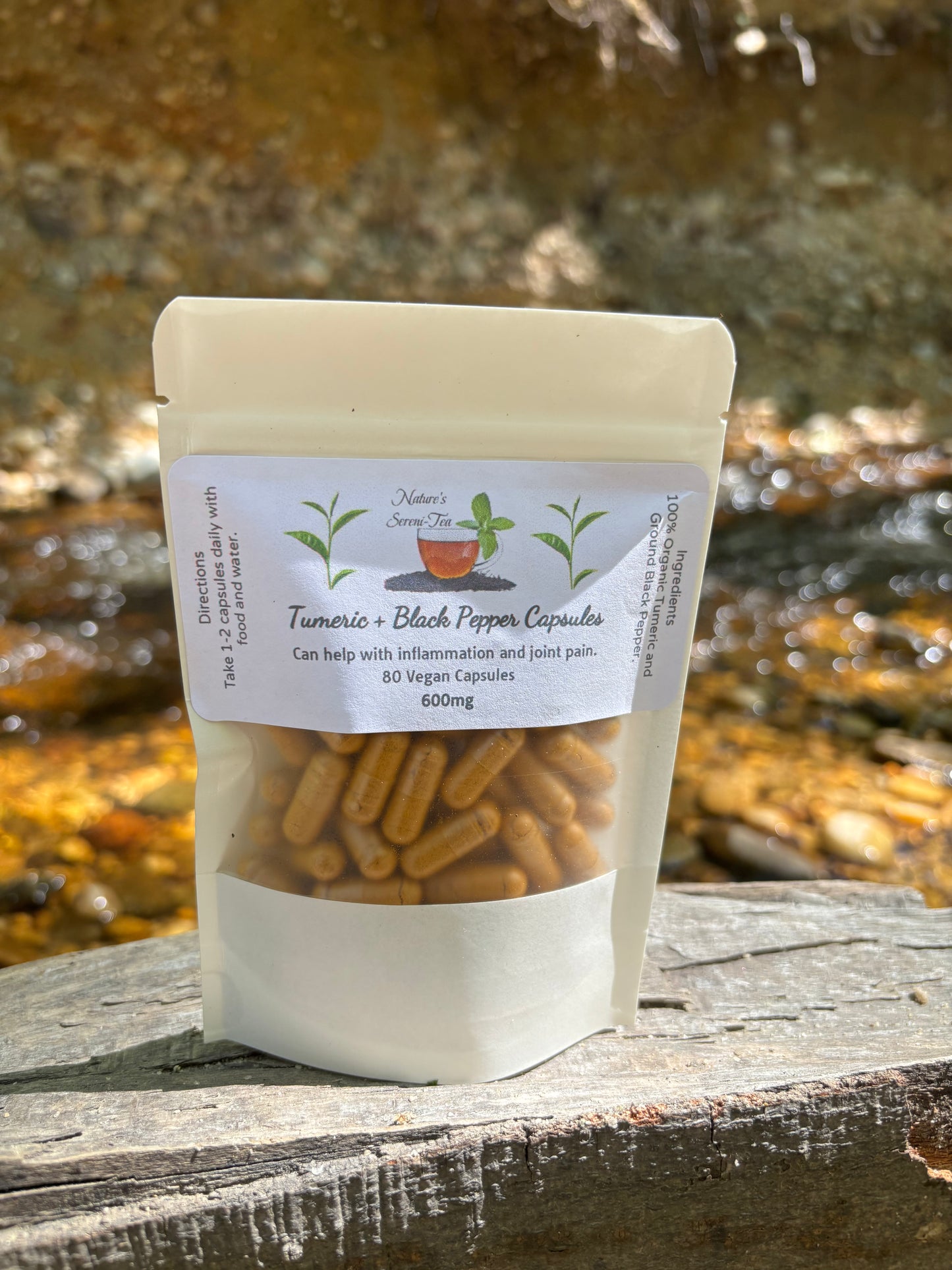 Turmeric and Black Pepper Capsules