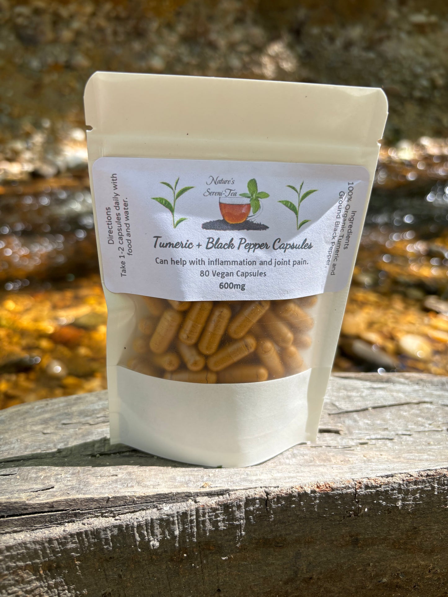 Turmeric and Black Pepper Capsules