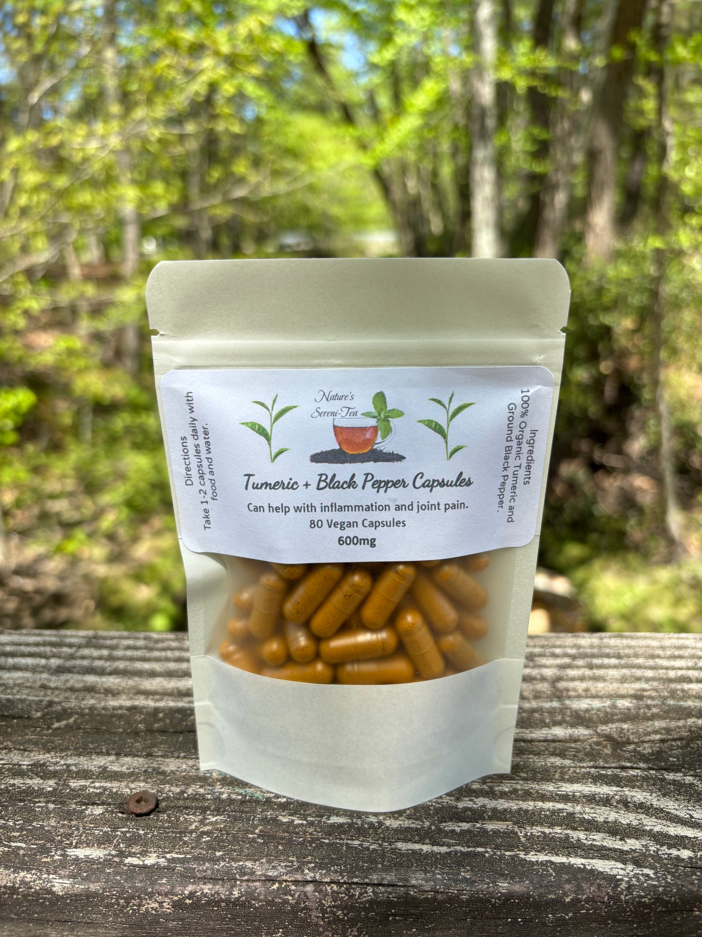 Turmeric and Black Pepper Capsules